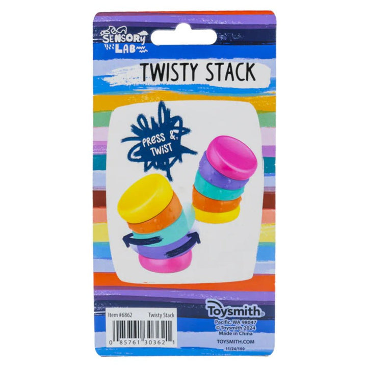 Sensory Lab Twisty Stack - Nest and Sprout-Toysmith