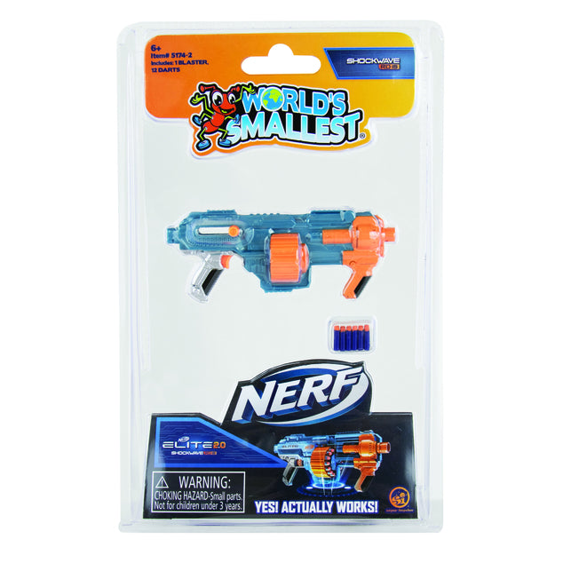 World's Smallest Nerf Blasters