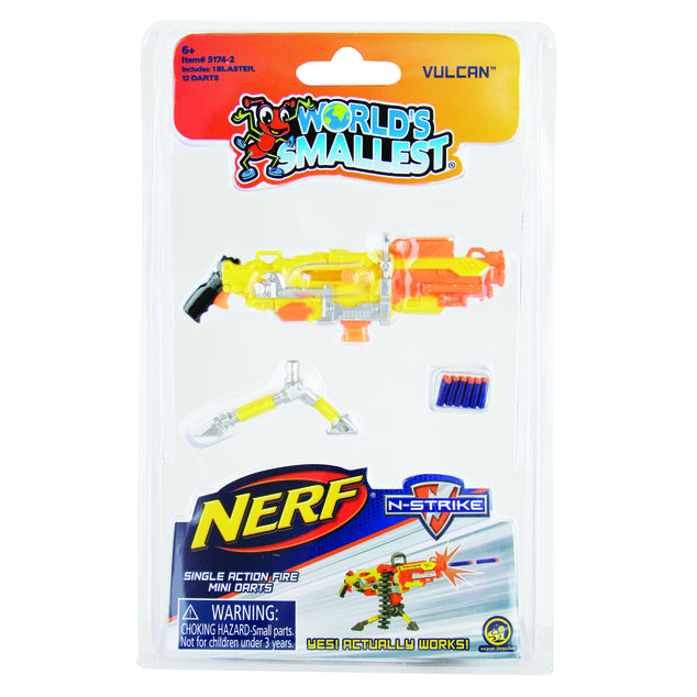 World's Smallest Nerf Blasters