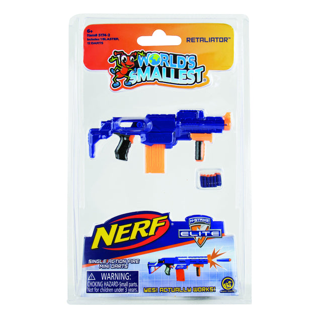 World's Smallest Nerf Blasters