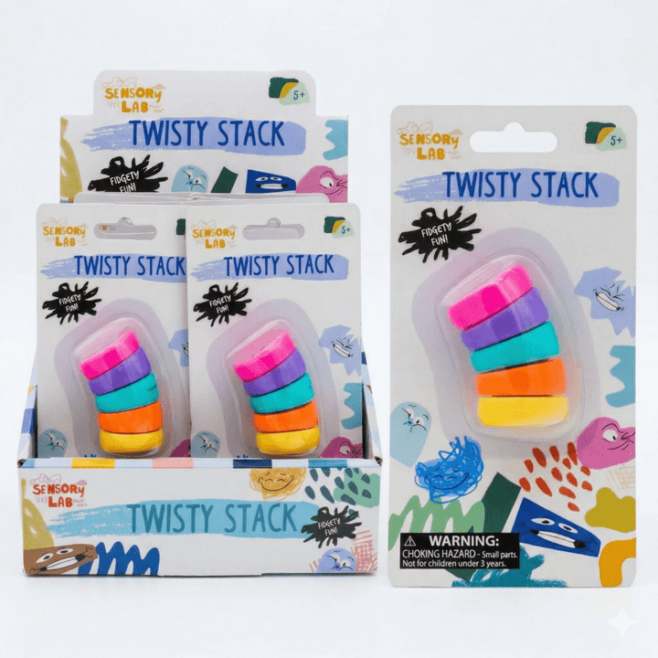 Sensory Lab Twisty Stack - Nest and Sprout-Toysmith