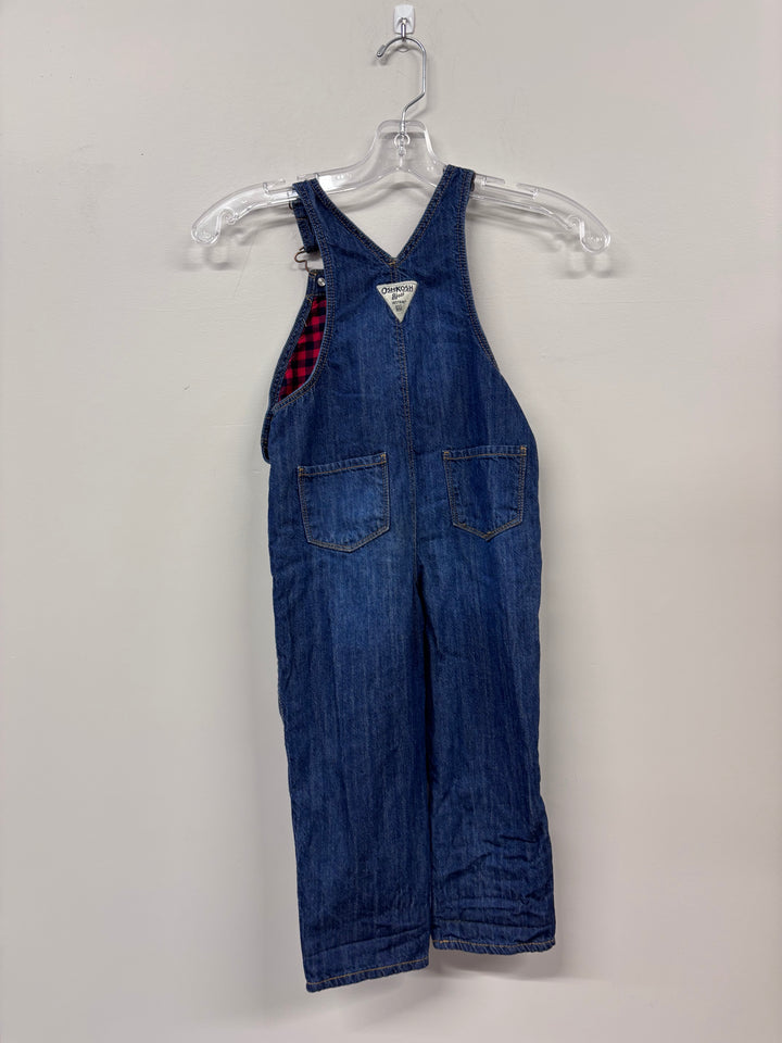 Oshkosh Lined Overalls - 4T