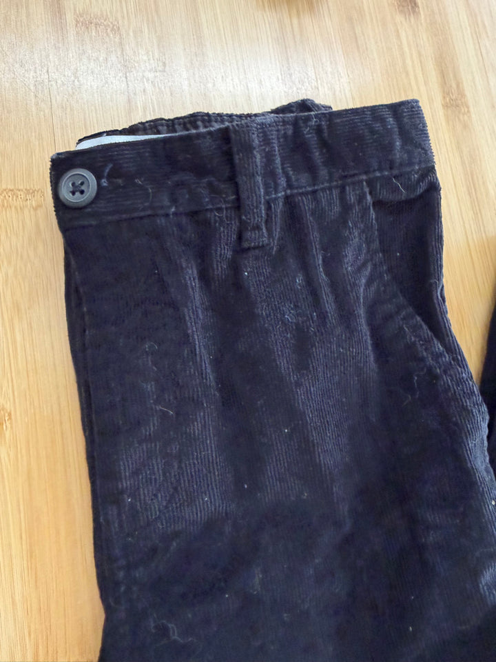 Old Navy Corduroy Pants – XL (14–16) | Black Internal Elastic