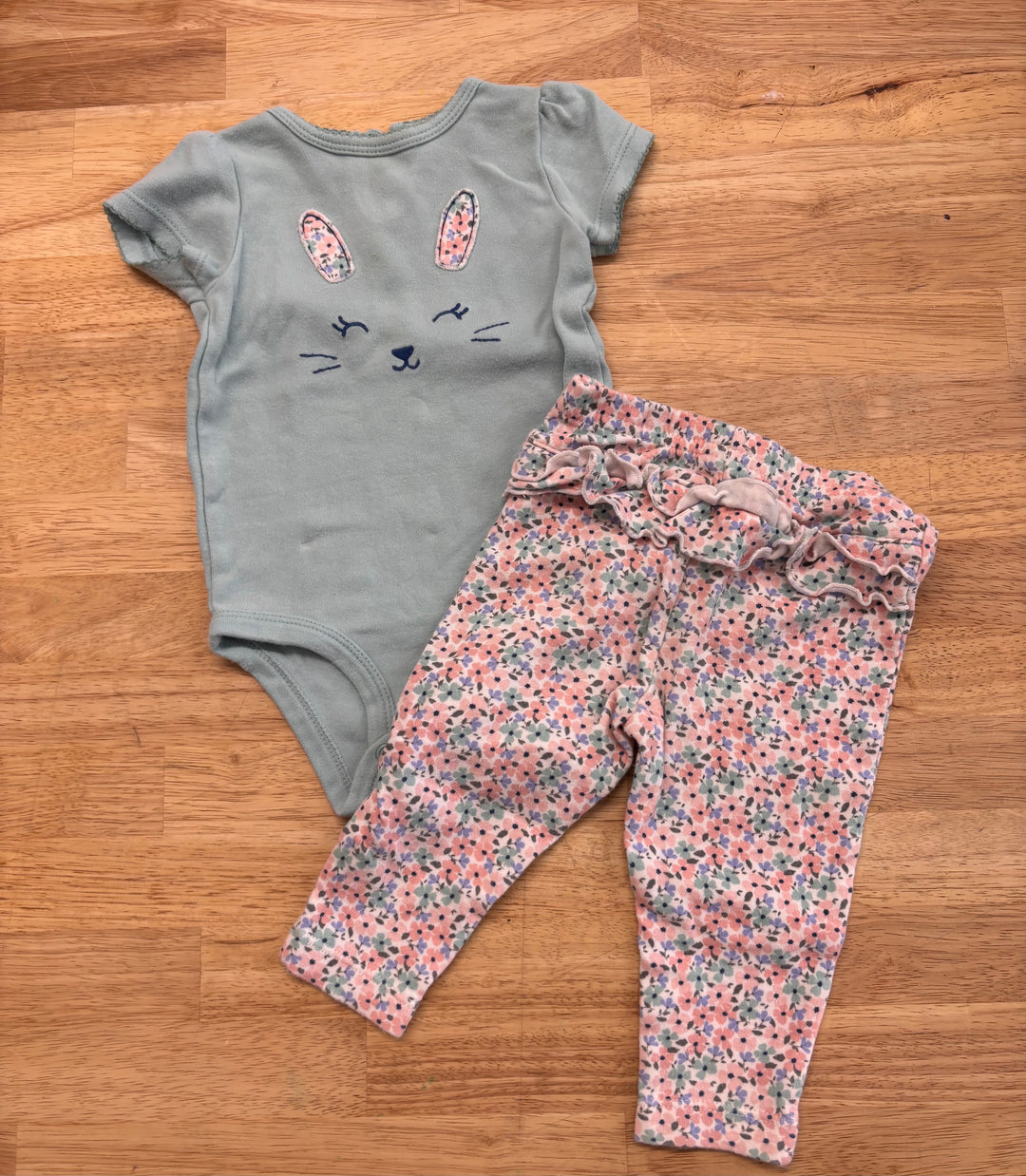 Child of Mine by Carter’s Floral Set – 3–6 Months