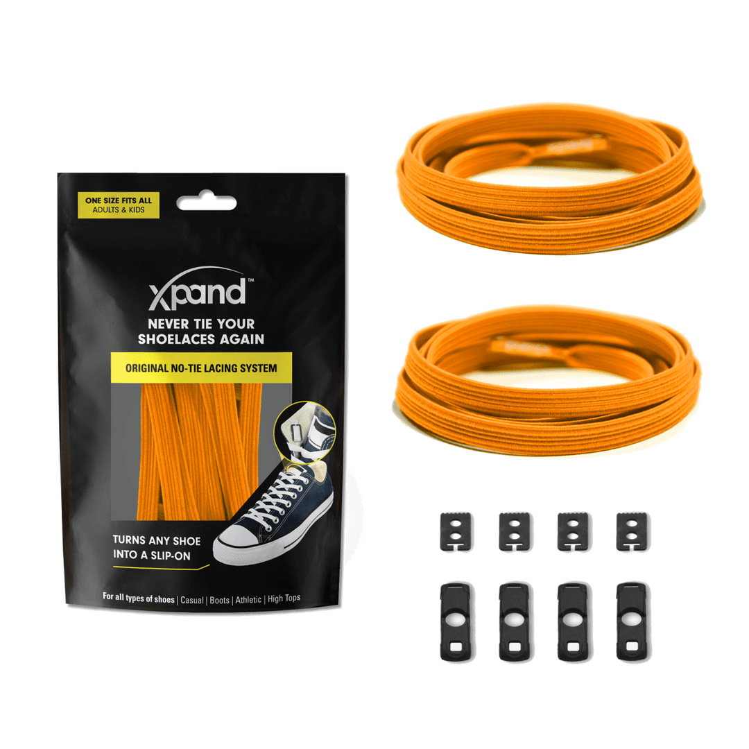 No - Tie Elastic Flat Shoelaces | No More Tying | One Size - Nest and Sprout - Xpand Laces