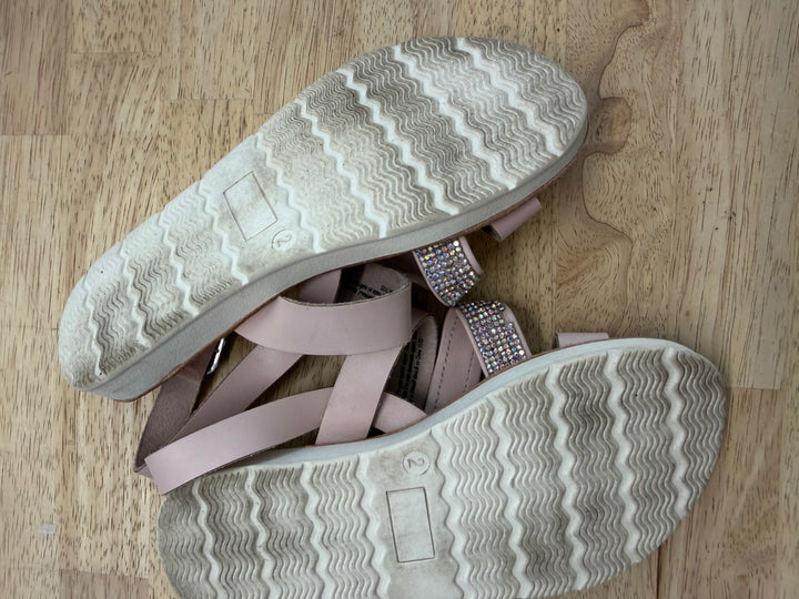 Seychelles Open-Toe Sandals – Junior 2 (EU 33) | Pink Bling Ankle Strap