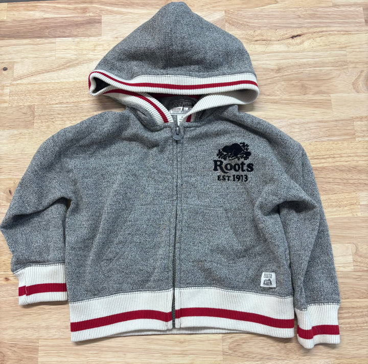 Roots Cabin Hoodie (Size 5T, Zip-Up) imperfect