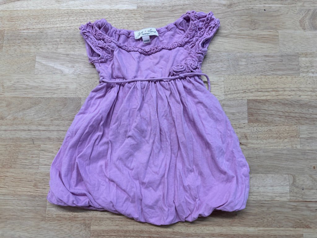 Luna Copenhagen Bubble Dress Set – 12M Lilac (Play) - Nest and Sprout - Consignment
