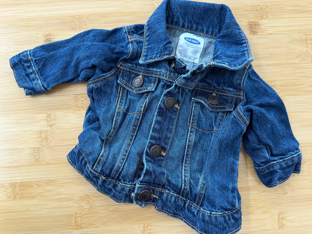 Old Navy Denim Jacket – 0–3M | Medium Dark Wash