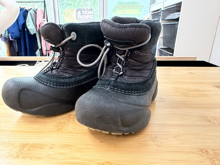 Columbia Winter Ankle Boots – 12 | Elastic Lace Galosh Style Minimal Tread Wear