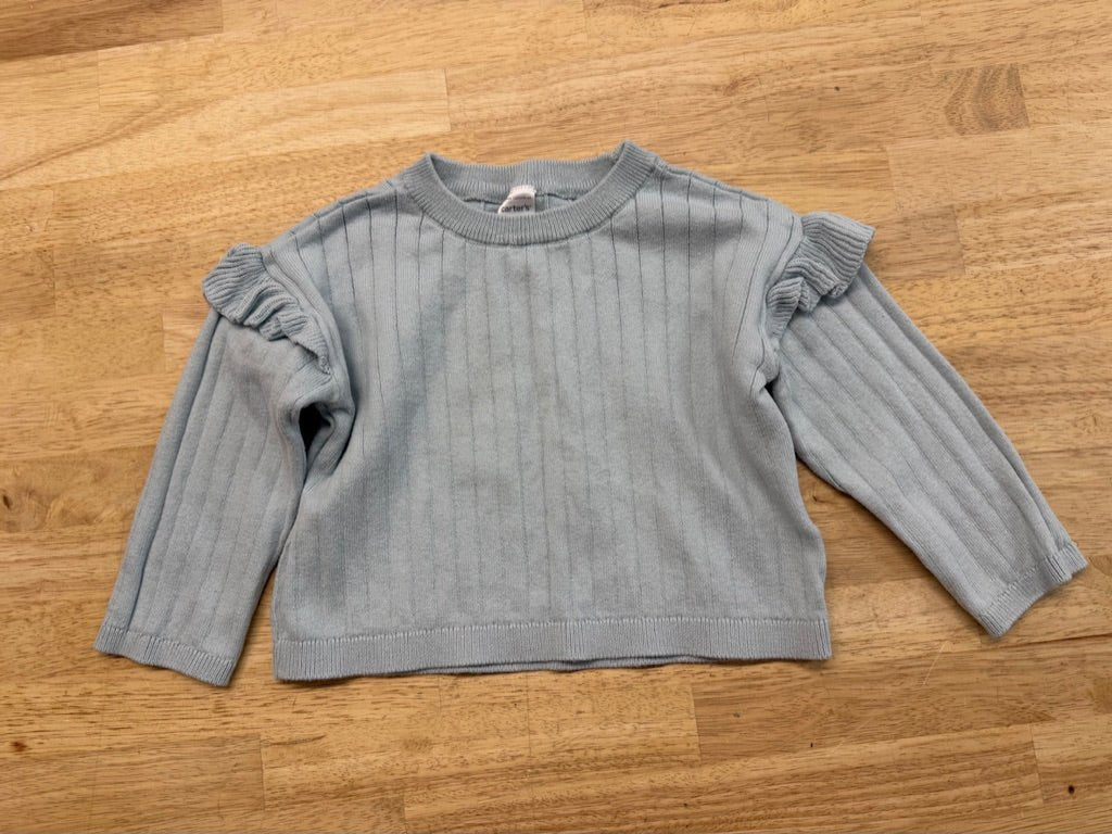 Carter's Knit Sweater – 18M | Light Blue - Nest and Sprout - Consignment