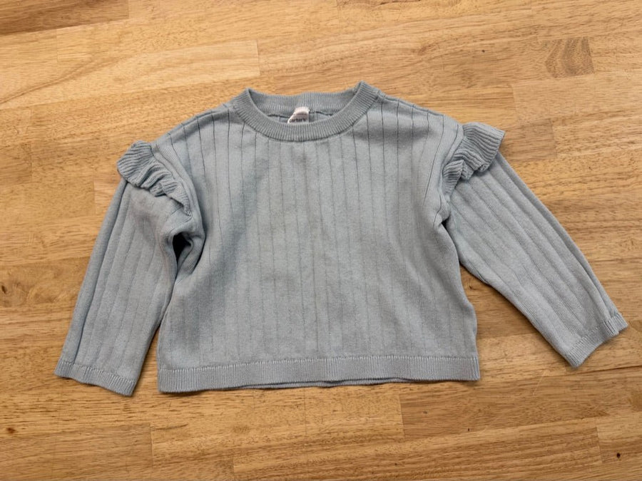 Carter's Knit Sweater – 18M | Light Blue - Nest and Sprout - Consignment