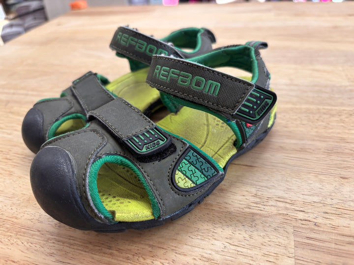 Refbom Sandals – Size 8 Green & Grey