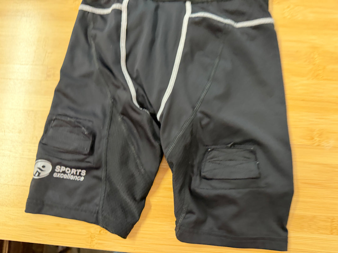 Athletic Base Layer Set – M | Black Compression Shorts
