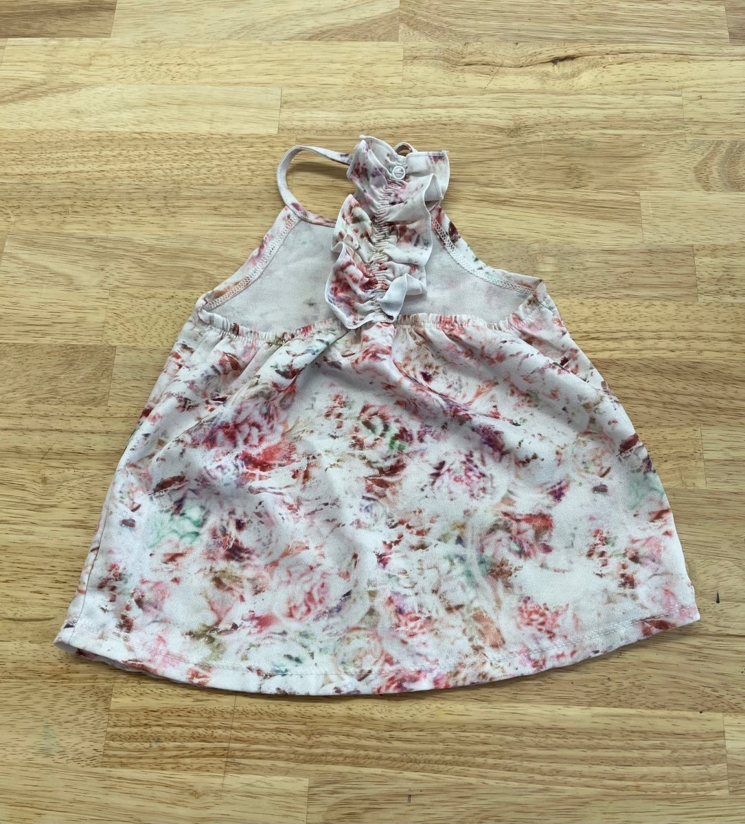 Kardashian Kids 2T Halter Top – Dusty Rose Print - Nest and Sprout - Consignment