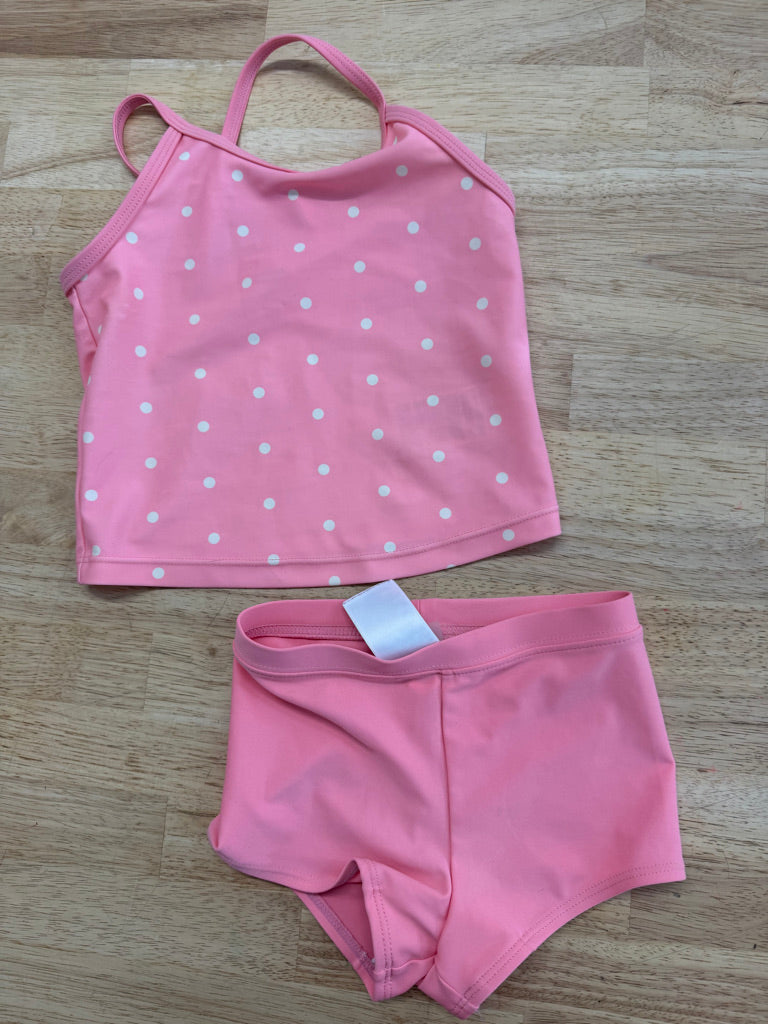 Old Navy Two-Piece Tankini Swimsuit – 3T | Light Pink