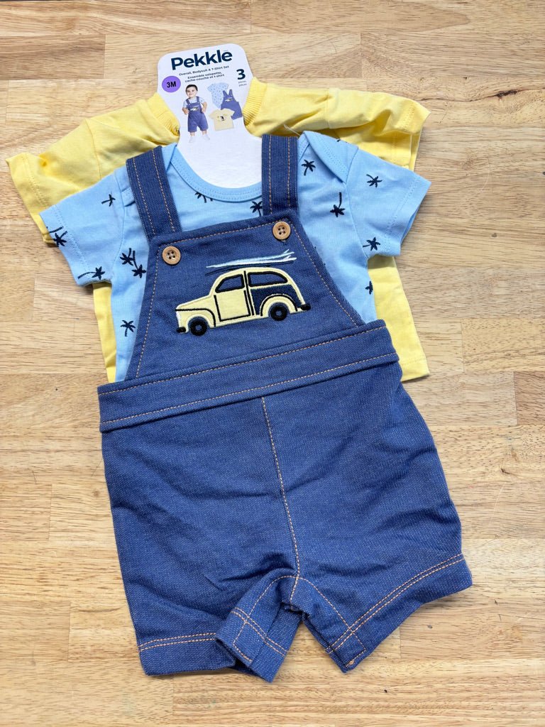 Pekkle Three - Piece Set – 3M NWT - Nest and Sprout - Consignment