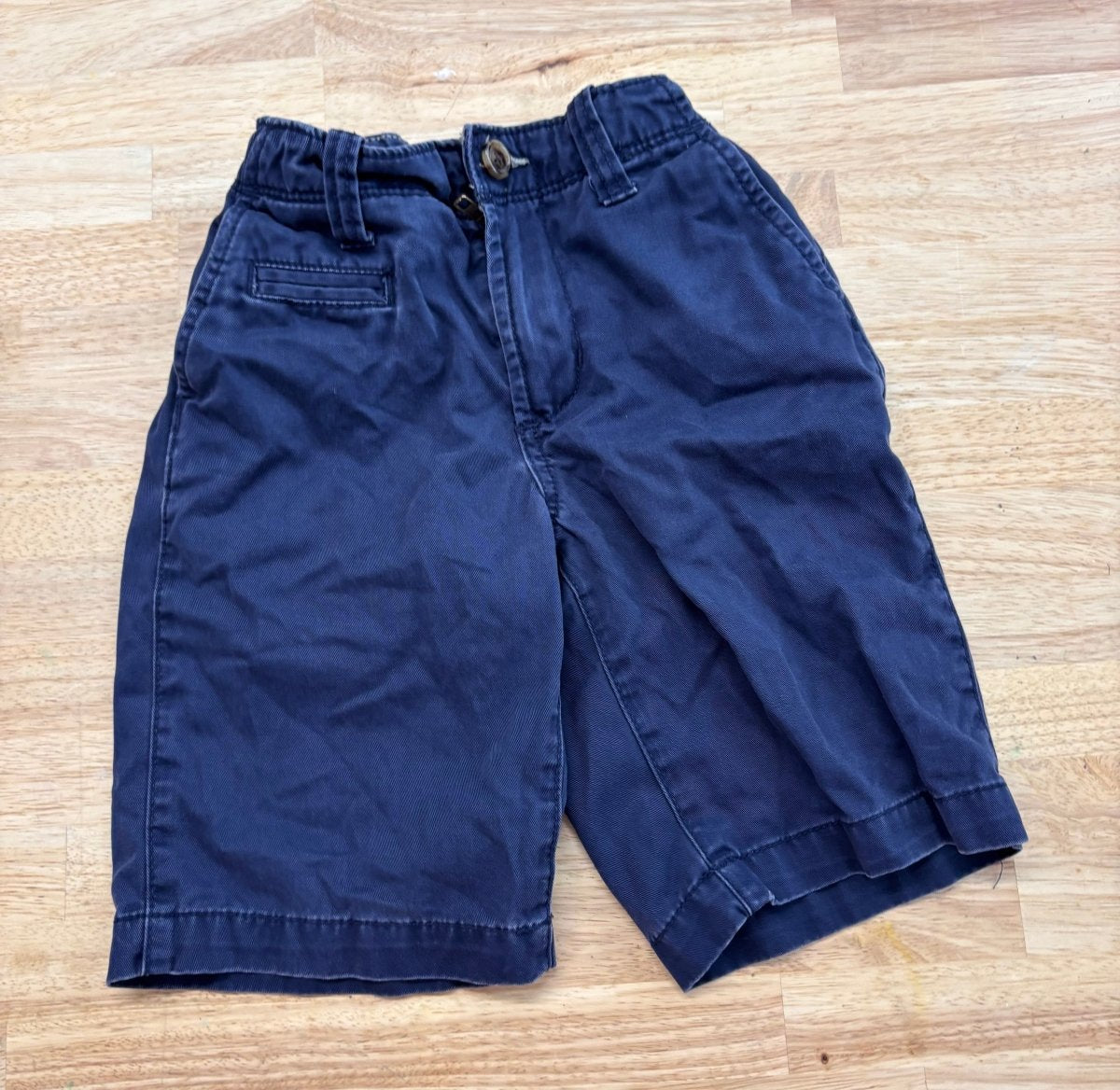 GAP Kids Chino shorts – Navy (Adjustable Waist) - Nest and Sprout - Consignment