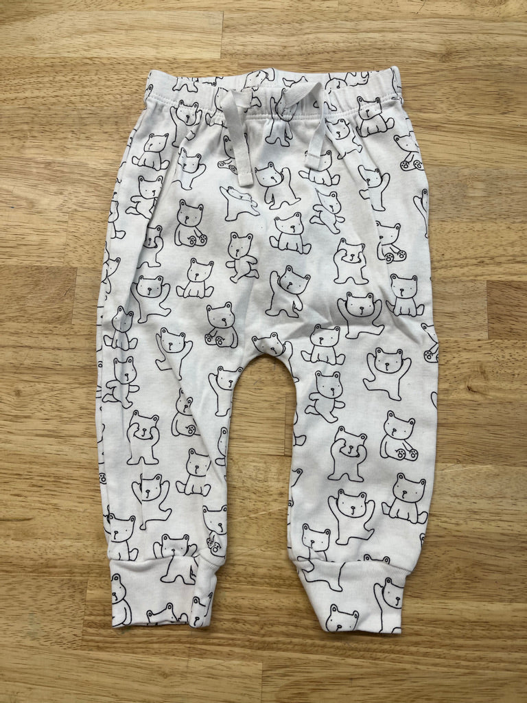 Gap 6–12M – White Harem Leggings