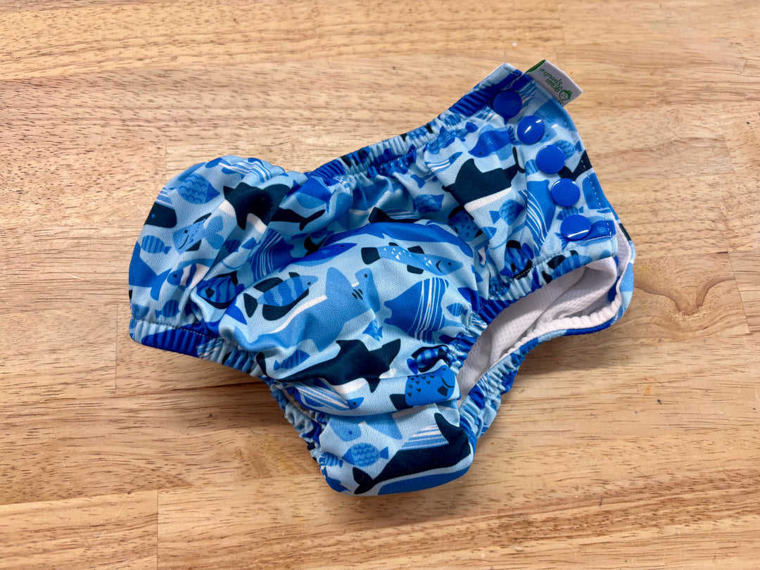 Green Sprouts Side-Snap Swim Diaper 18M