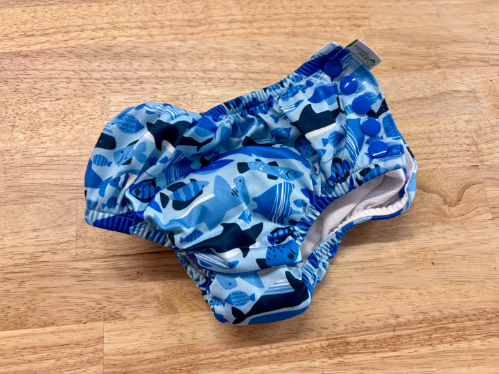 Green Sprouts Side-Snap Swim Diaper 18M