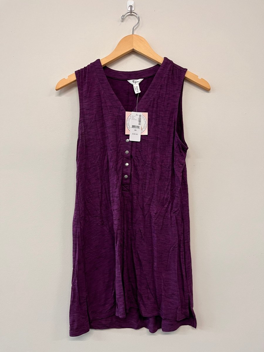 Thyme Maternity Tank – XS Purple NWT - Nest and Sprout - Consignment