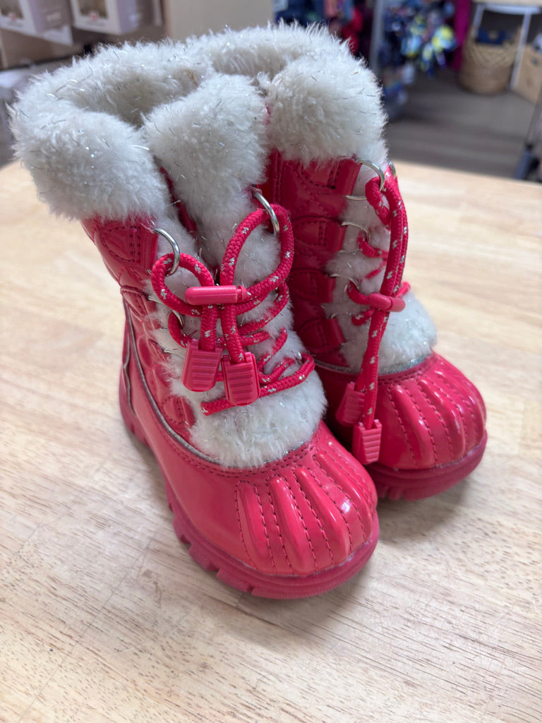 Children’s Place Shiny Winter Boots Size 6