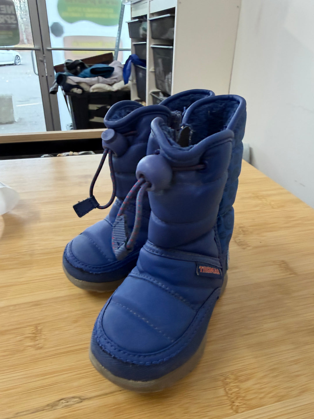 Thomas the Tank Engine Snow Boots – 5 | Blue | Drawstring