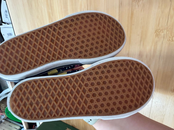 Vans Sneakers – 10 | Blue Canvas Space Print