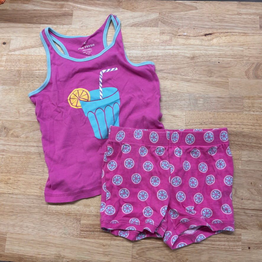 Joe Fresh 7/8 Citrus Sleep Set