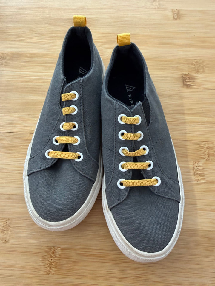 Ripzone Charcoal Yellow Lace Slip-On Sneaker – 12 (EU 30)