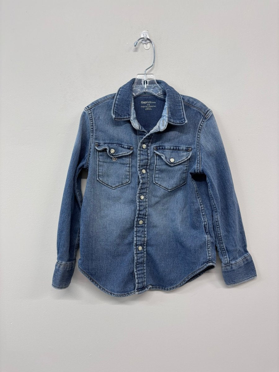 Gap Kids Light Denim Jacket (Small) - Nest and Sprout - Consignment
