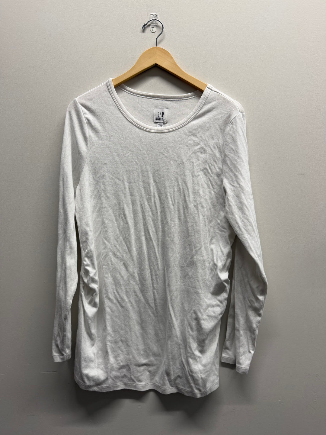 Gap Maternity Long Sleeve Top – XL | White