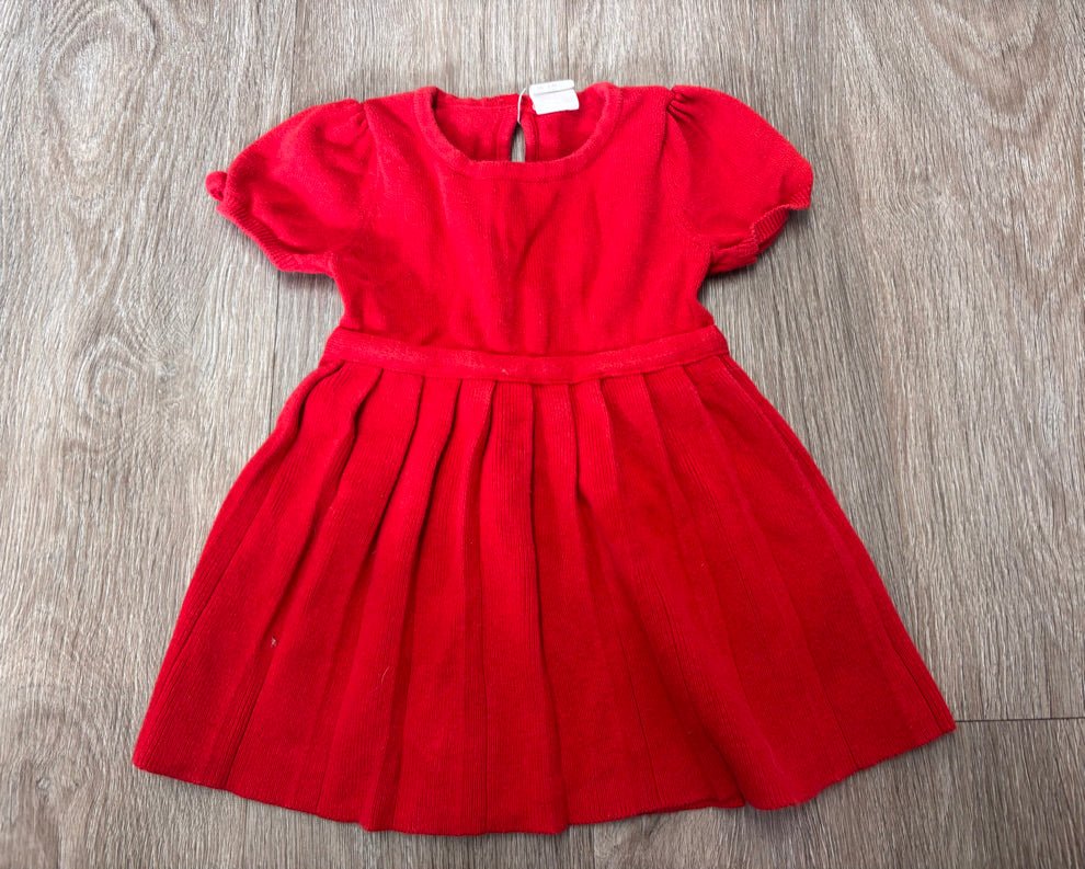H&M 2-4M Knit Dress - Red - Nest and Sprout-Consignment