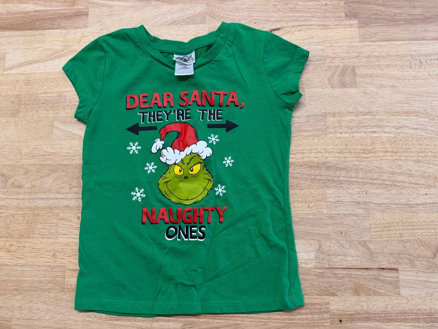 Grow Your Heart Shirt – Size 7/8 | Christmas Santa - Nest and Sprout - Consignment