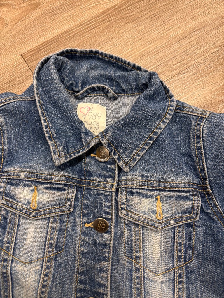 Children’s Place Denim Jacket – Size 7/8 - Nest and Sprout - Consignment