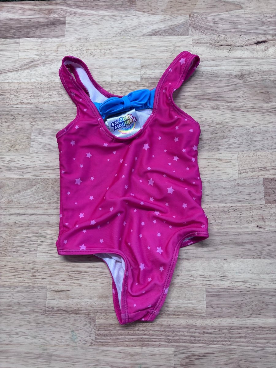 Rainbow Rangers 3T Swimsuit - Nest and Sprout - Consignment