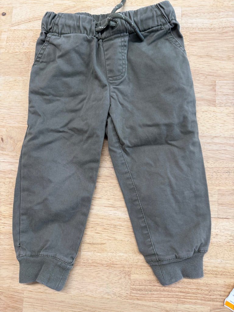 Green Chinos – 18M - Nest and Sprout - Consignment