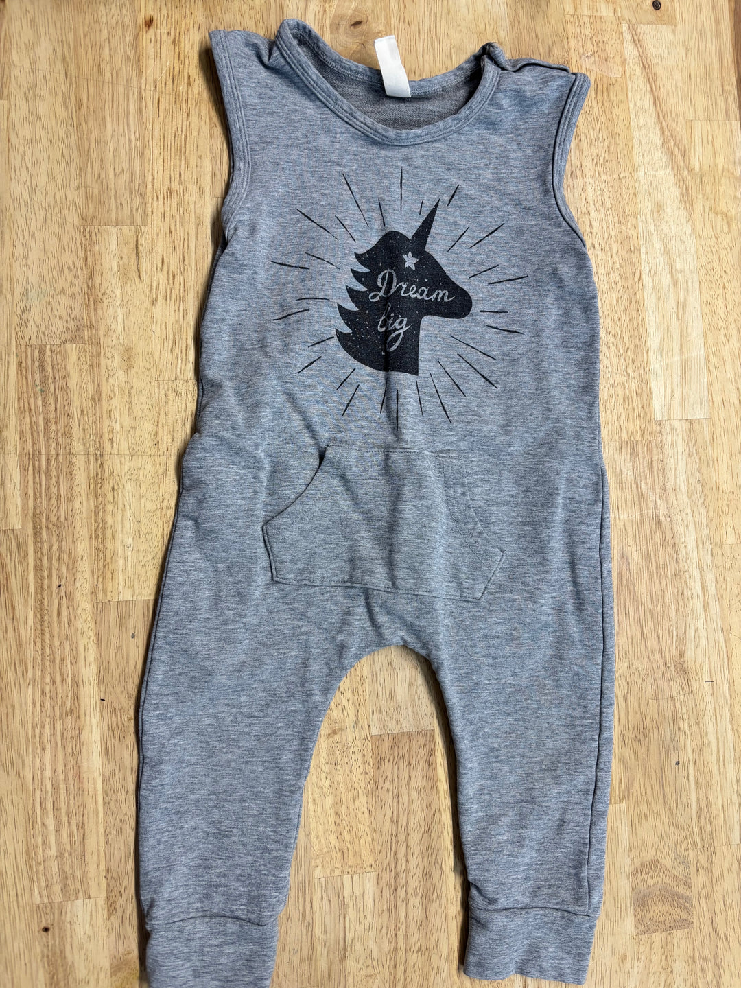 Earth Baby Sleeveless Romper – “Dream Big” | 12–18M