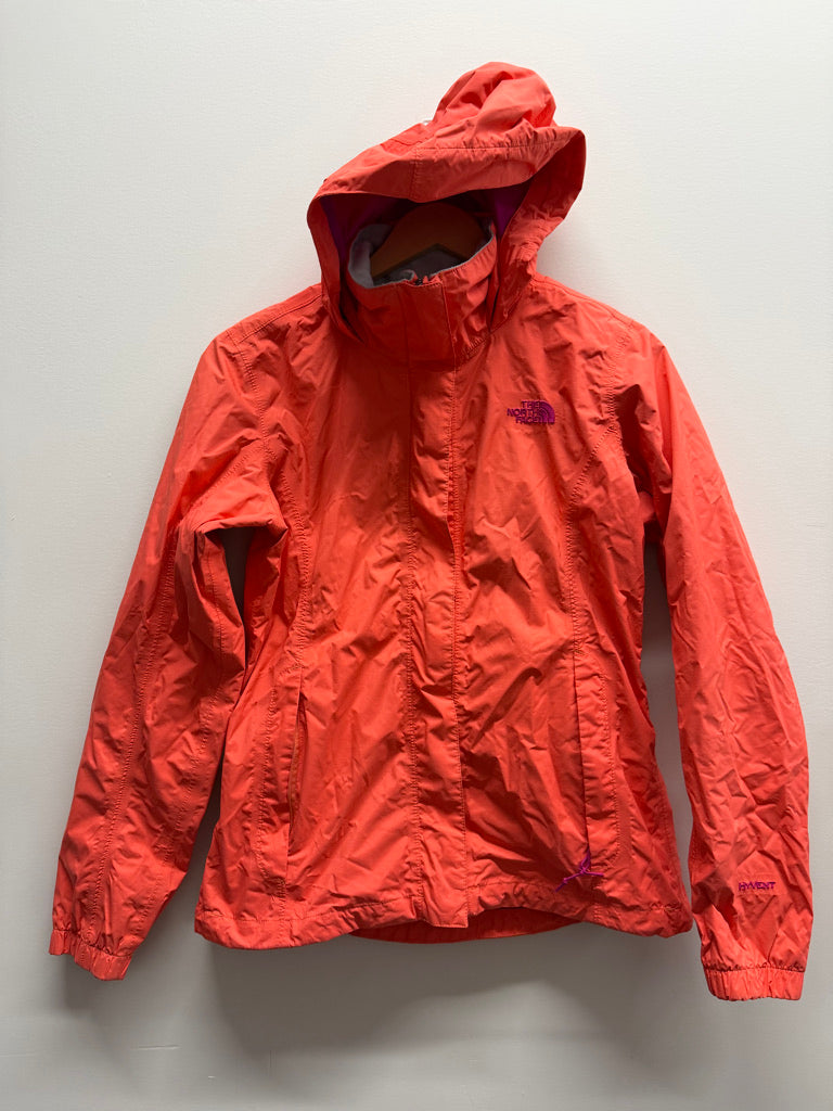 The North Face Lightweight Jacket – S (Youth 12–14) | Neon Orange