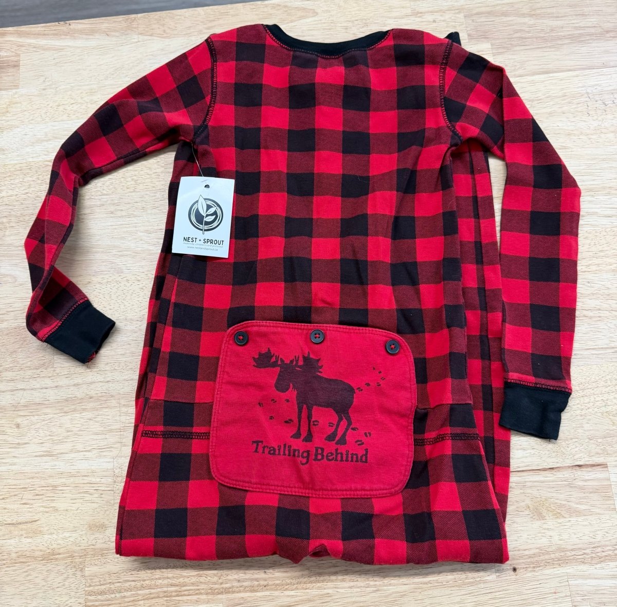 Little Blue House by Hatley Sleeper – Size 6 | Christmas Buffalo Plaid - Nest and Sprout - Consignment