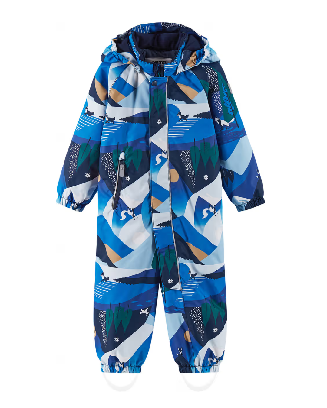 ReimaTec Toddler Snowsuit | Puhuri in Twilight Blue