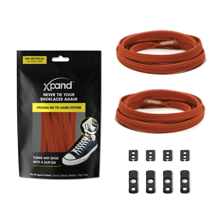 No - Tie Elastic Flat Shoelaces | No More Tying | One Size - Nest and Sprout - Xpand Laces