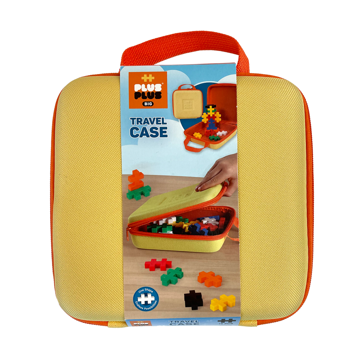 Plus - Plus Big | Travel Case - 15pcs - Nest and Sprout - Plus - Plus
