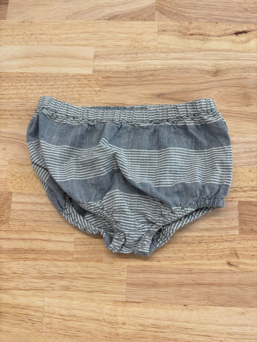 Pehr Diaper Cover, Size 12 - 18 Months, Denim Colourway - Nest and Sprout - Consignment