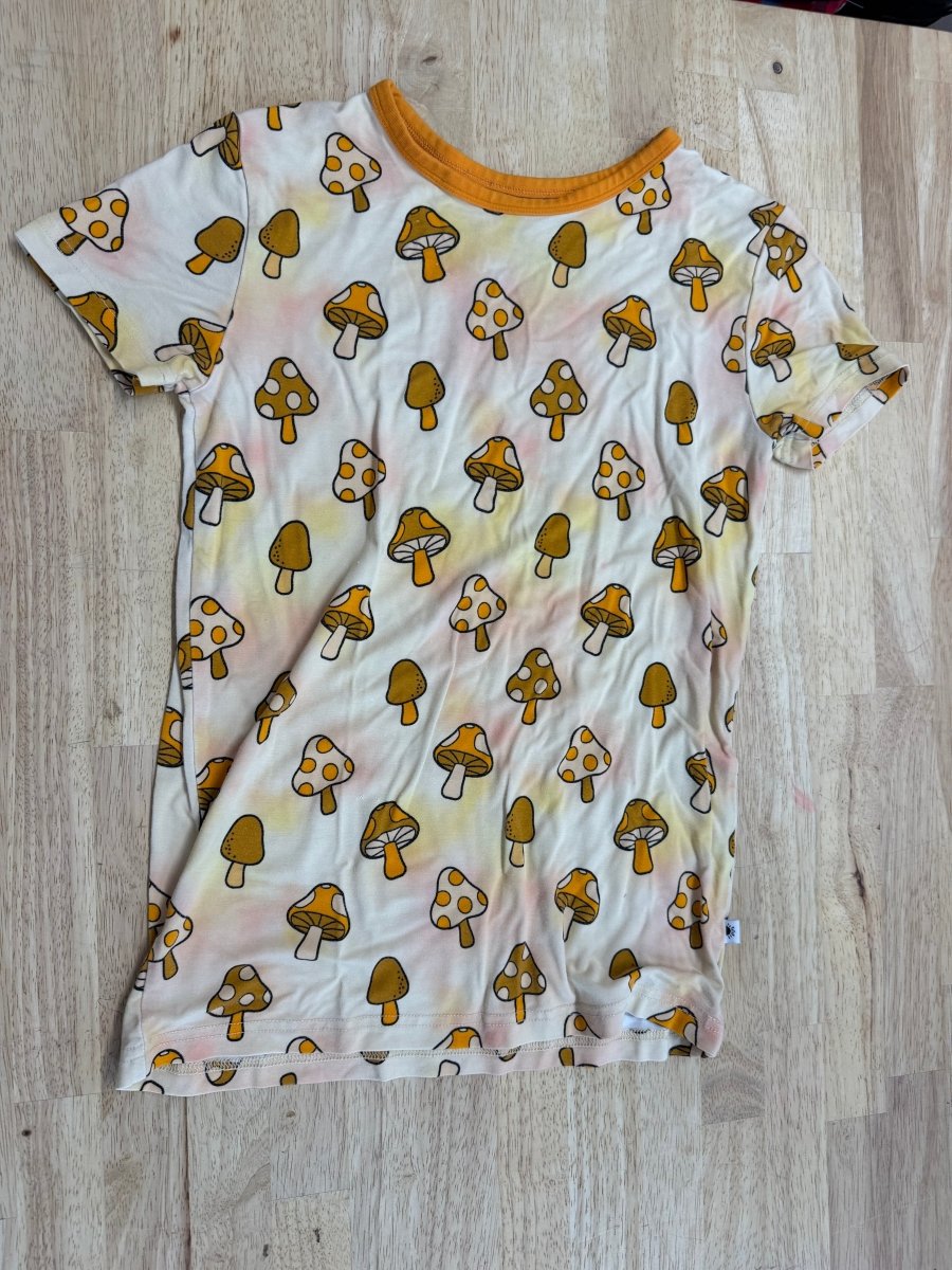 Ploom Mushroom Yellow Ombre Bamboo Top – 9/10 - Nest and Sprout-Consignment