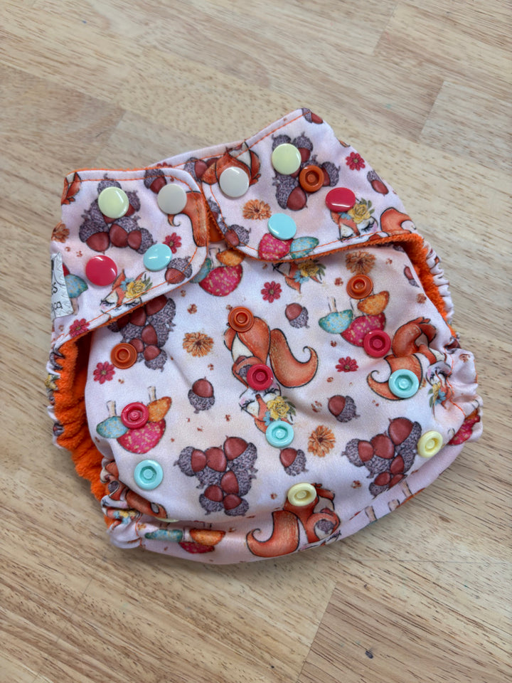 TC Tooshies Pocket Cloth Diaper – Squirrel