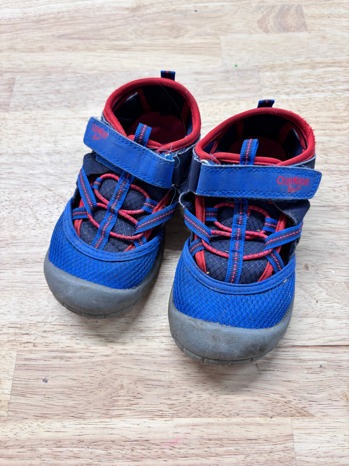 OshKosh Sandals – Size 9 Blue Closed Toe