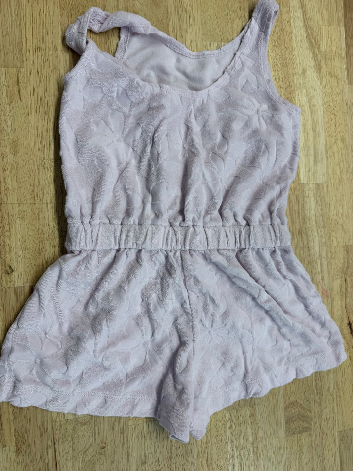 OshKosh Terry Cloth Romper – 6 | Light Purple | Tank Top Style