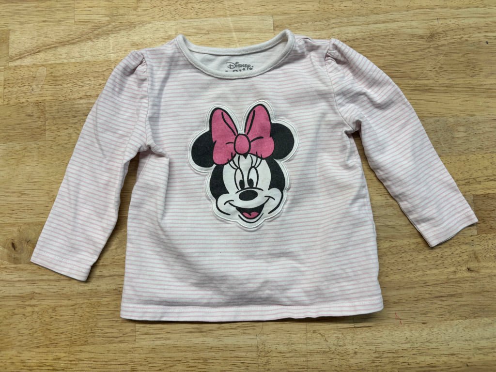 Disney Baby Minnie Stripe sHIRT – 12M - Nest and Sprout - Consignment